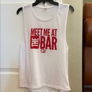Meet Me At The Bar CycleBar Muscle Tee